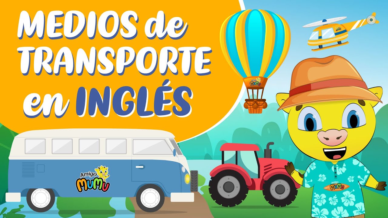 medios de transporte vocabulario en ingles