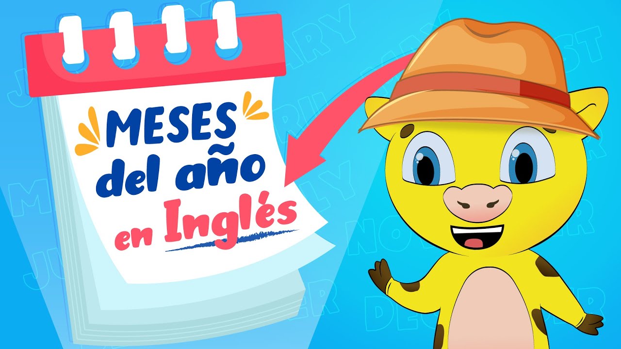 meses del año en ingles para niños