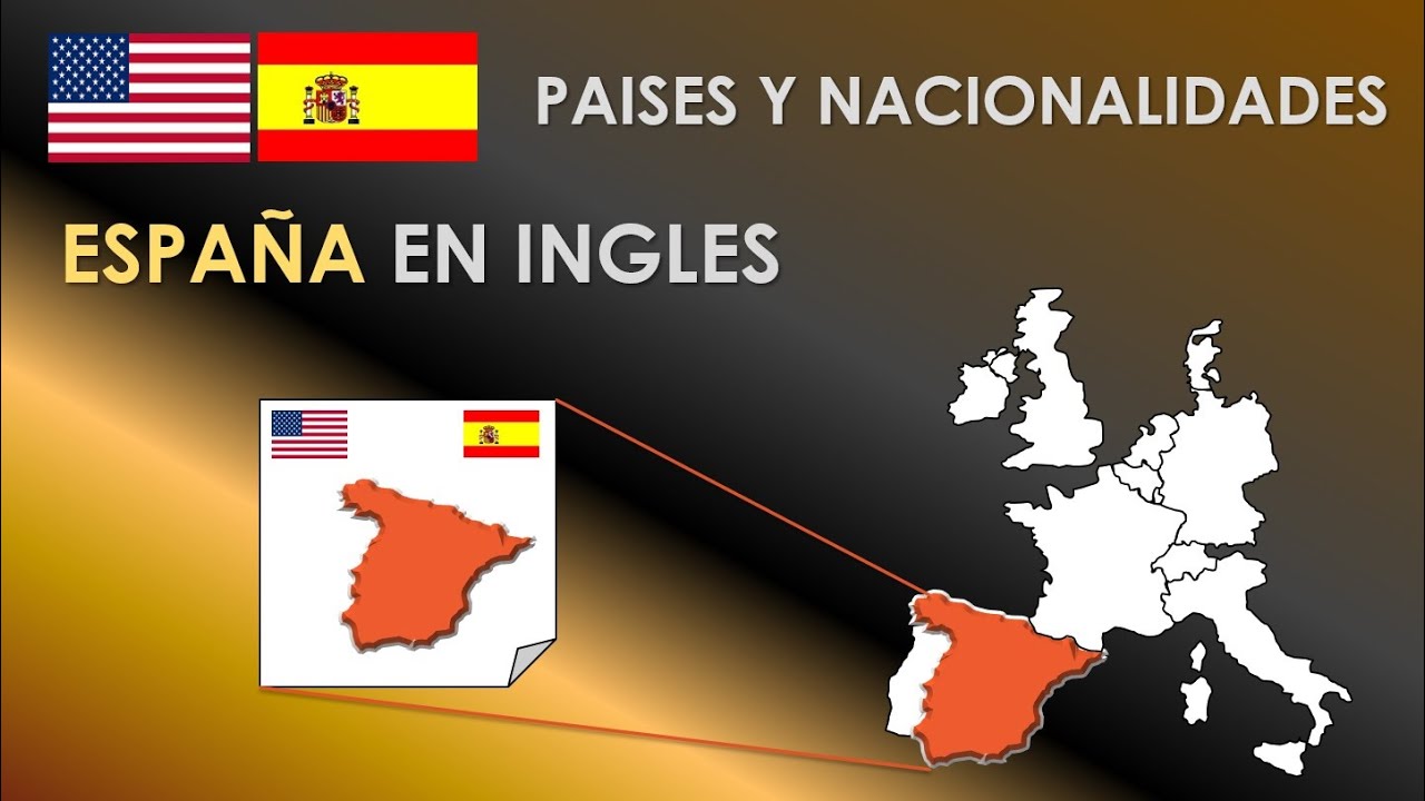 nacionalidad de españa en ingles