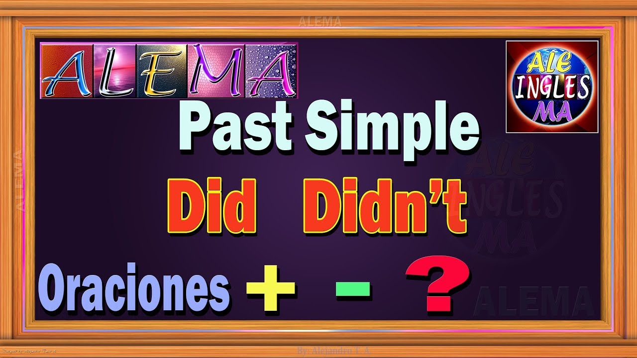 not find en pasado simple