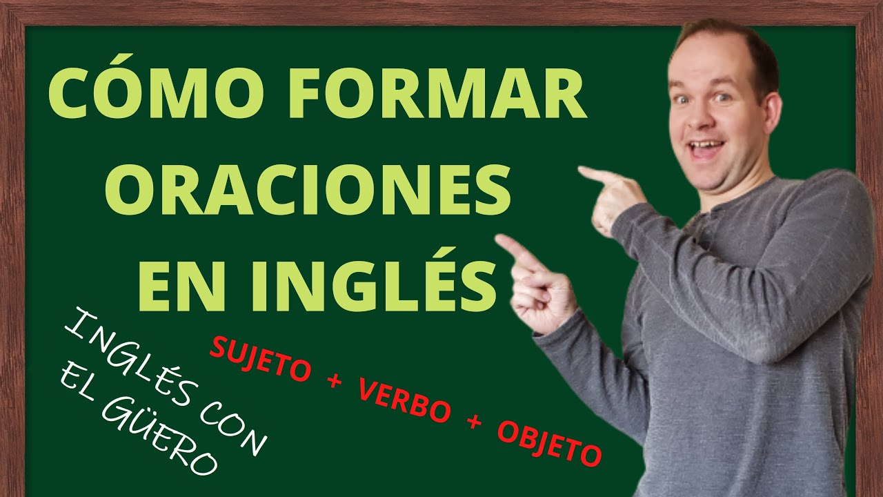 oraciones con verbos en ingles para niños