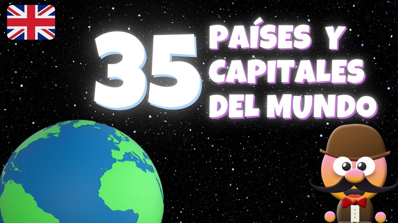 países y capitales en inglés