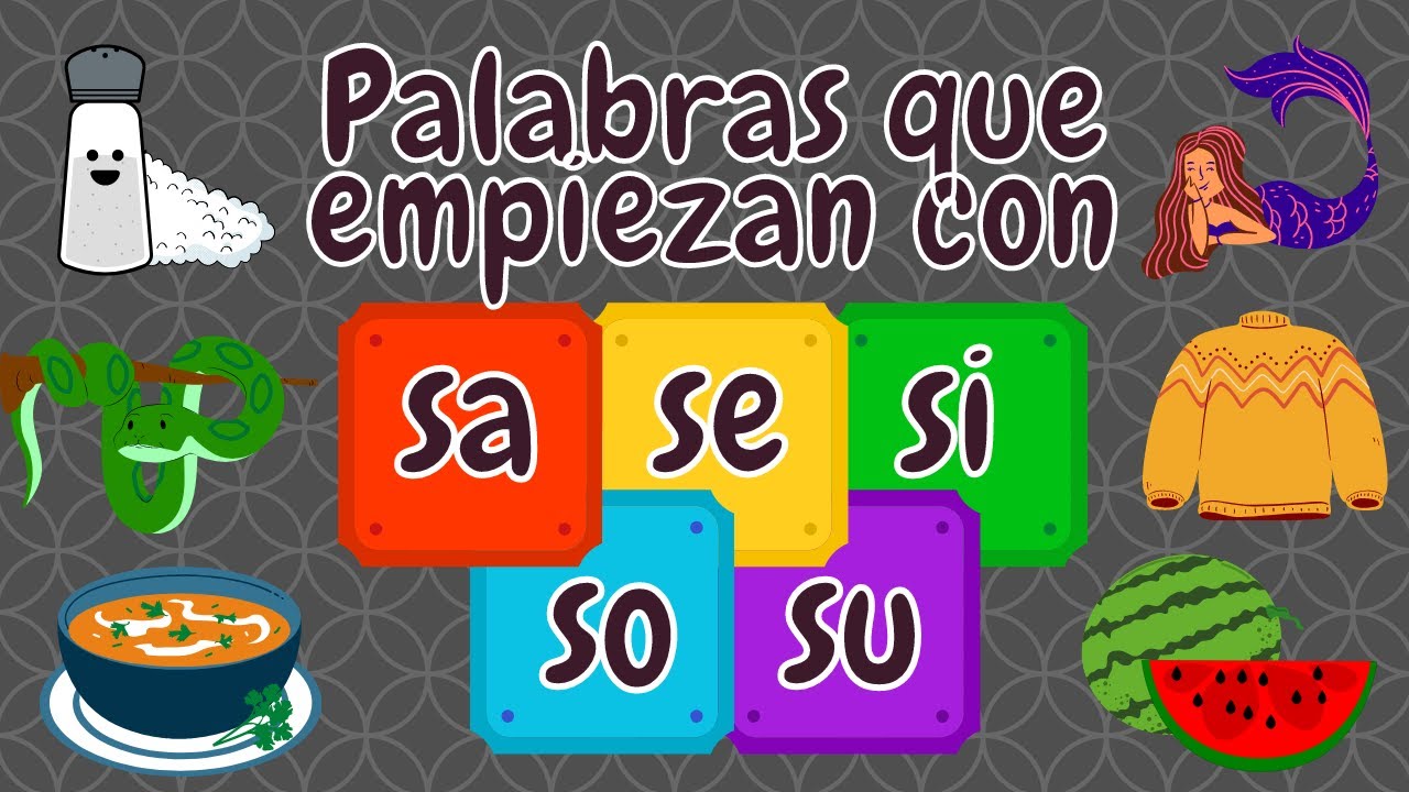 palabras con sa se si so su