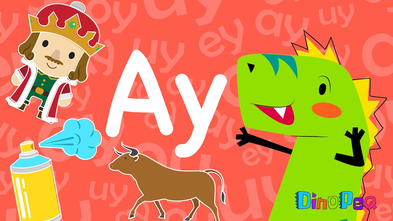 palabras que terminen con ay ey oy uy