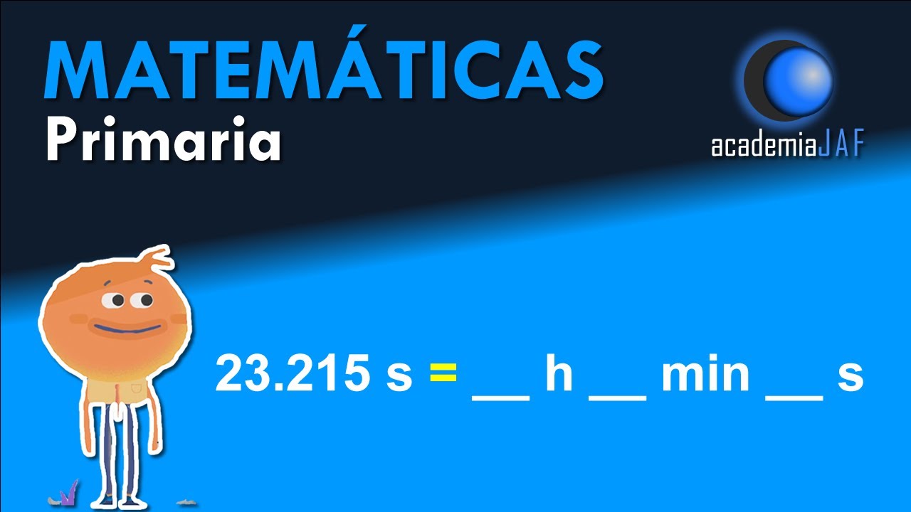 pasar de segundos a horas minutos y segundos