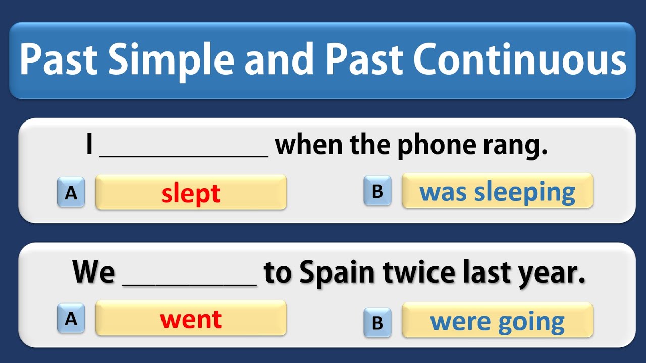 past simple past continuous present perfect exercises
