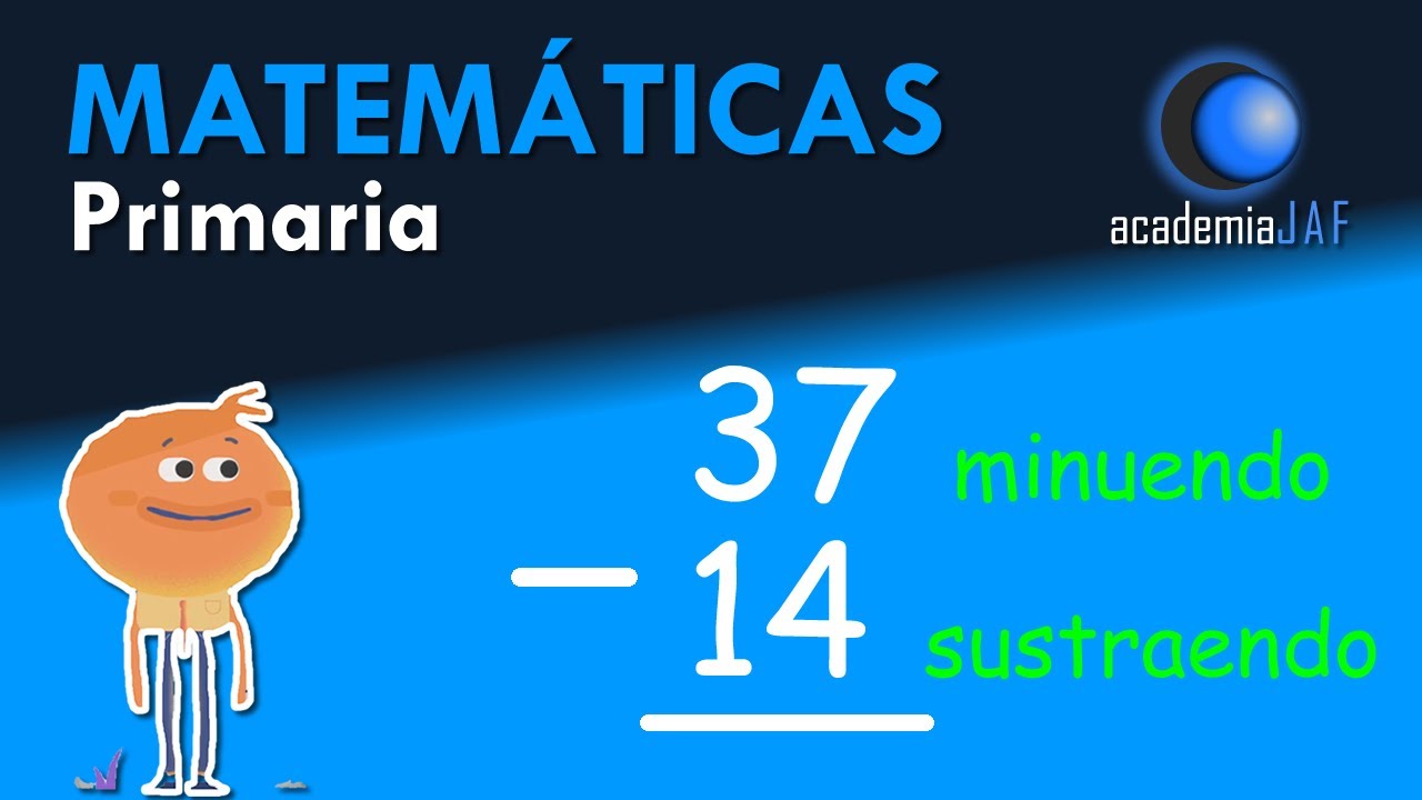 que es el minuendo y el sustraendo