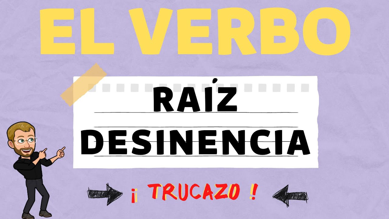separador de raíz y desinencia online