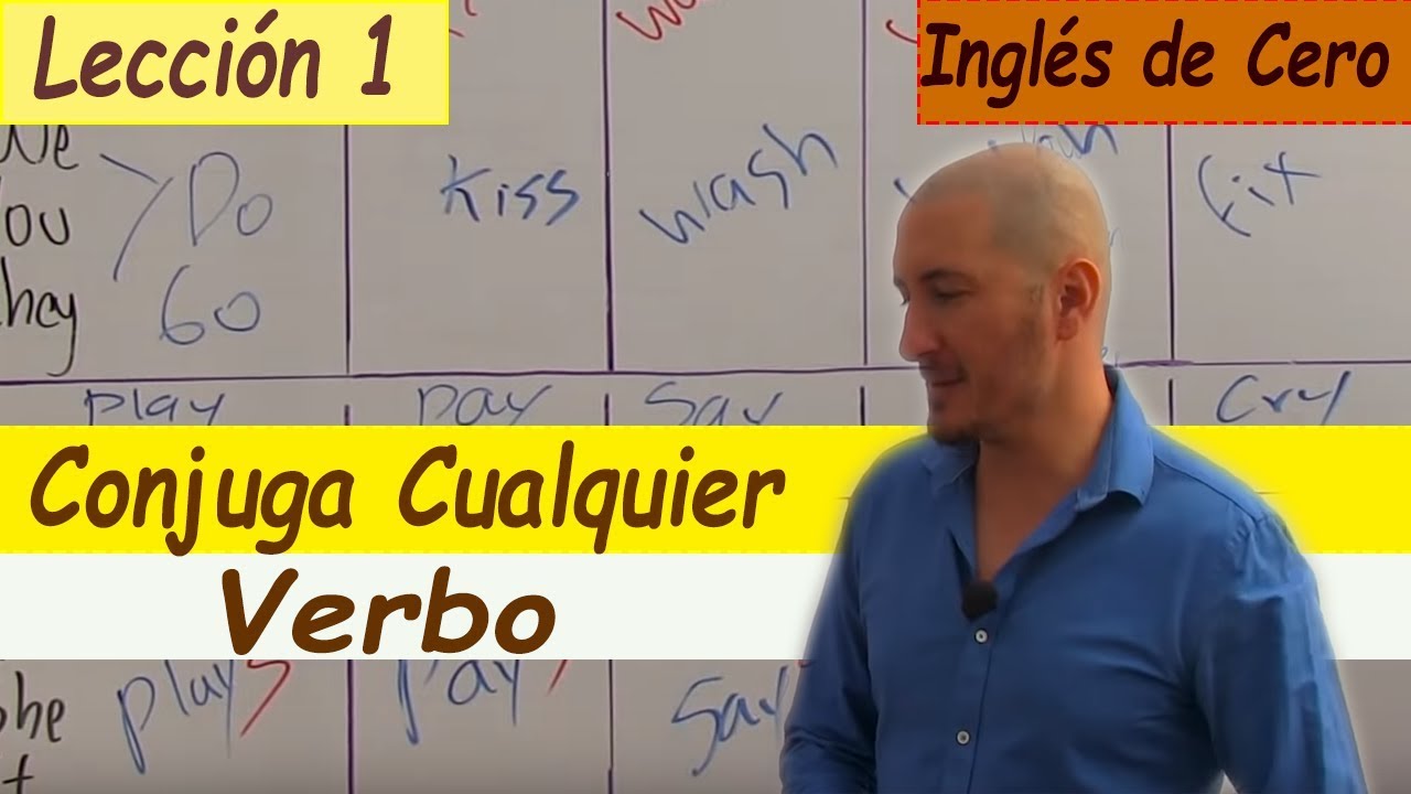 tablas de conjugacion de verbos en ingles
