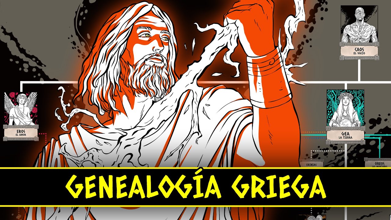 arbol genealogico de los dioses olimpicos