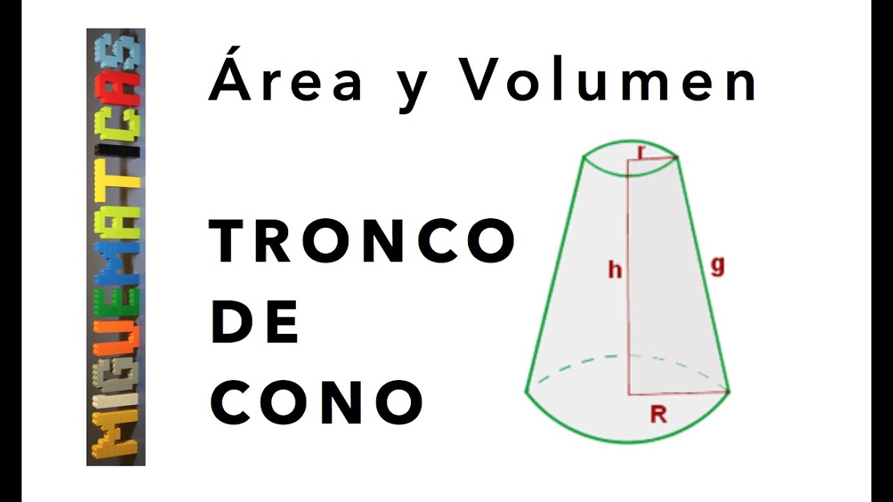 area de un tronco de cono