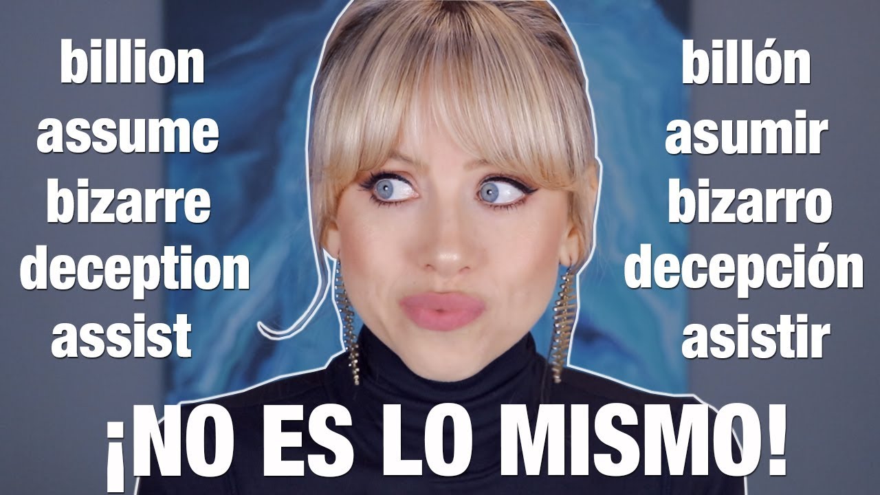 cognados y falsos cognados en inglés