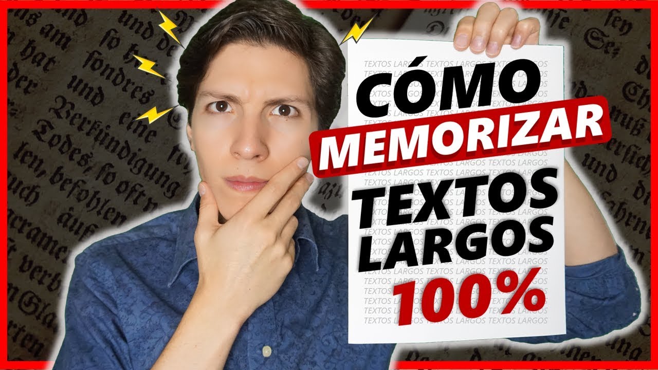 como memorizar un texto en 5 minutos