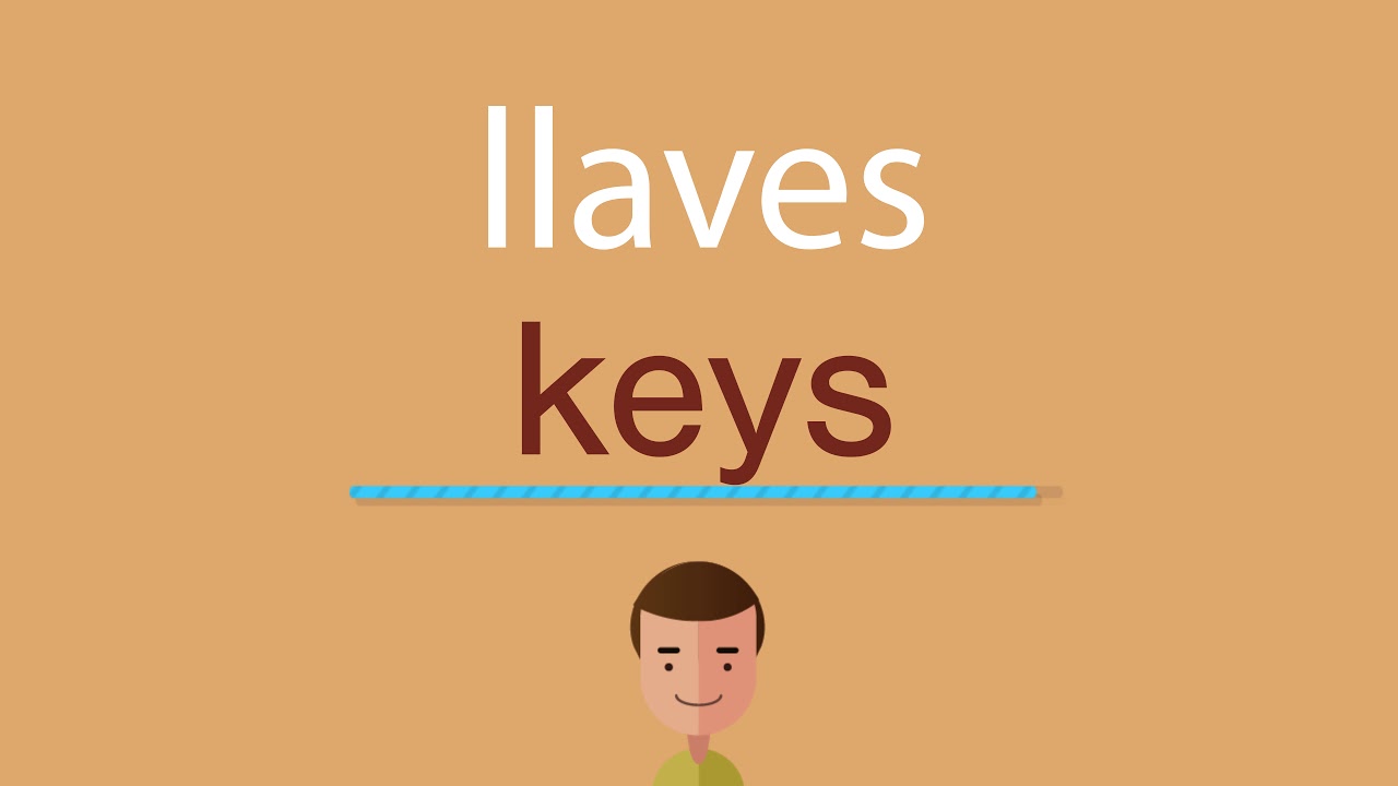 cómo se dice llaves en inglés