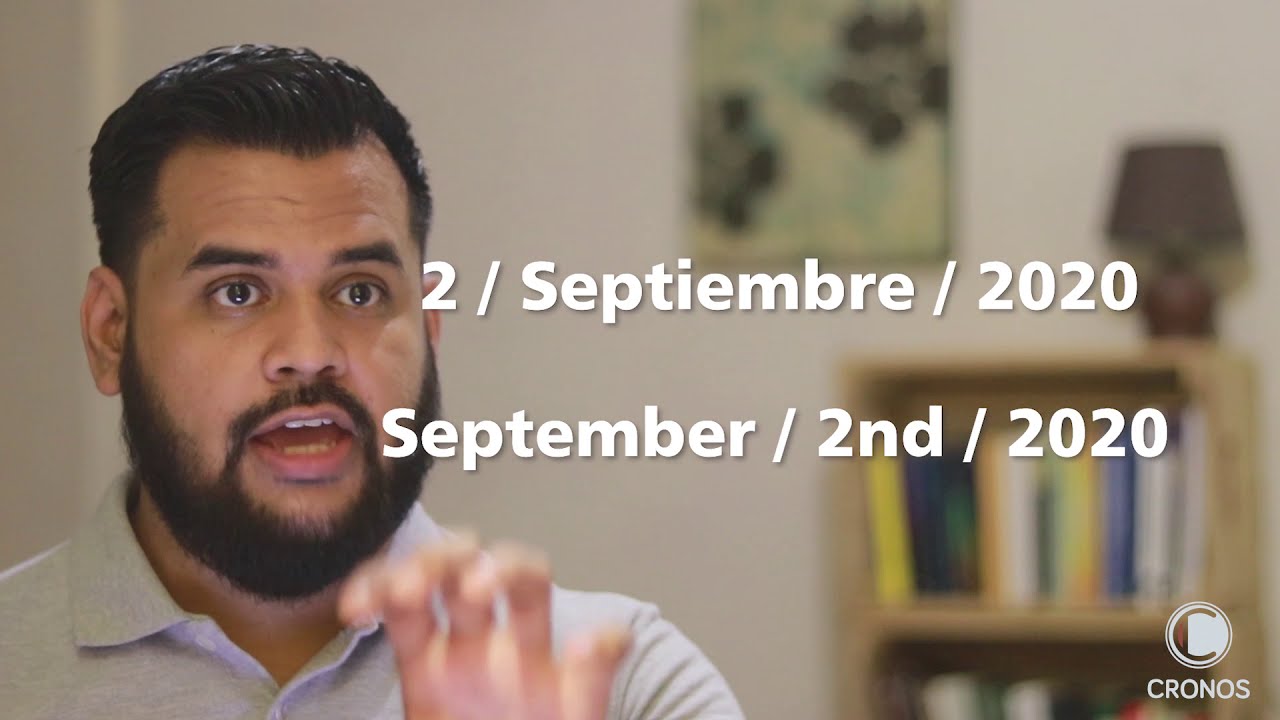 como se escriben las fechas de nacimiento en ingles