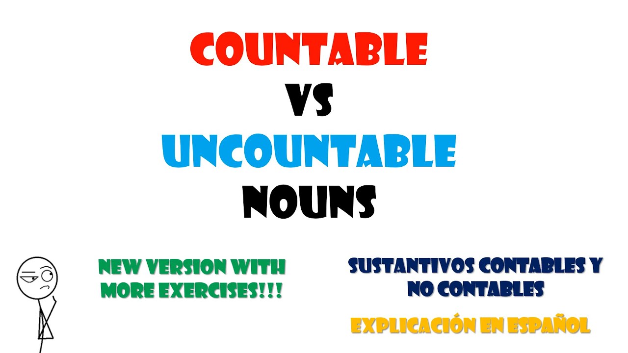 contables y no contables en inglés ejemplos