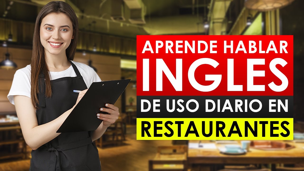dialogo entre mesero y cliente en ingles y español