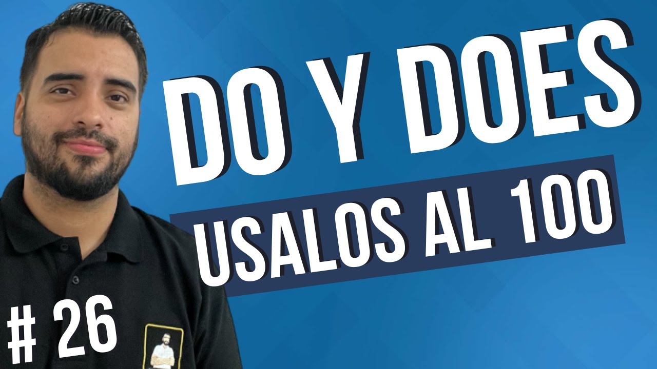 ejercicios con don t y doesn t
