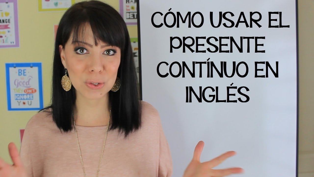 lista de verbos en presente continuo en ingles