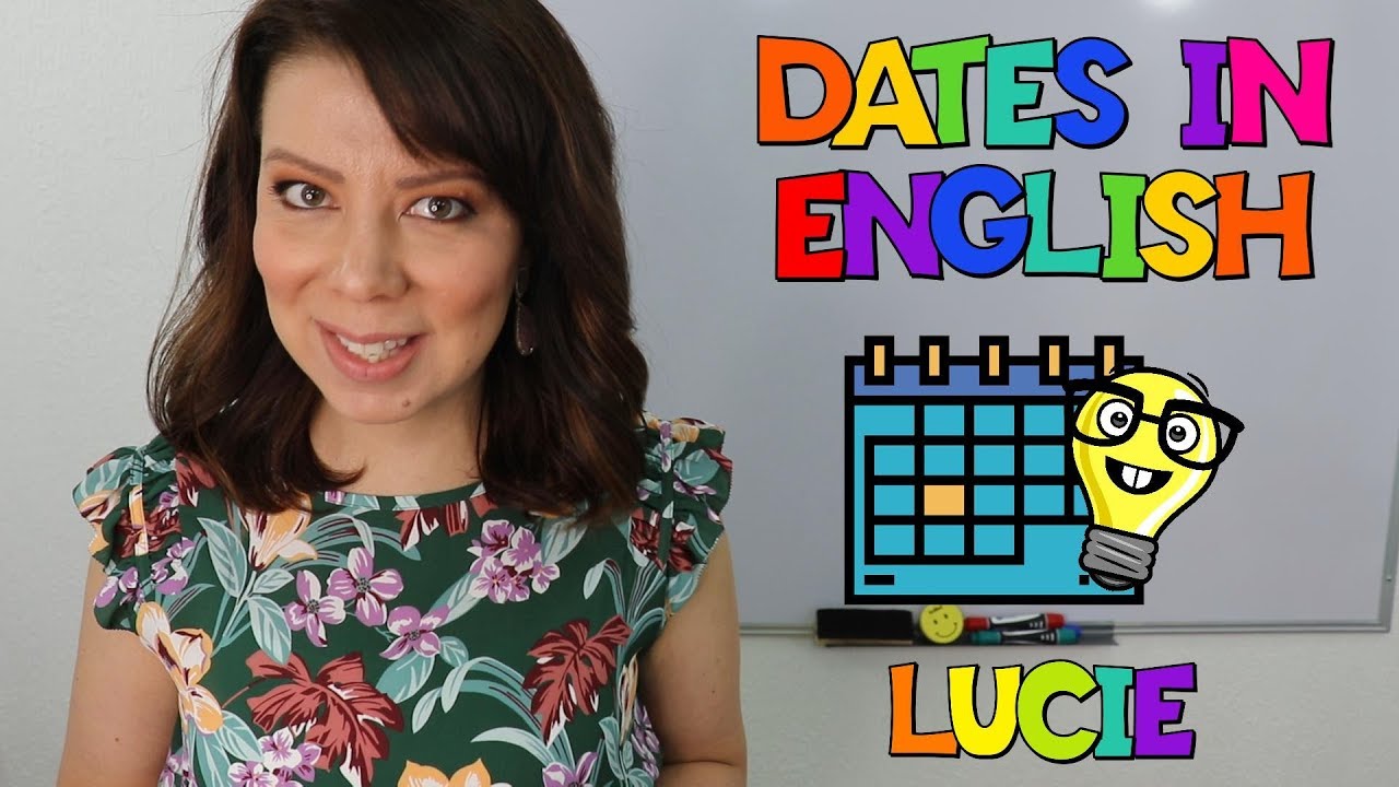 numeros de fechas en ingles