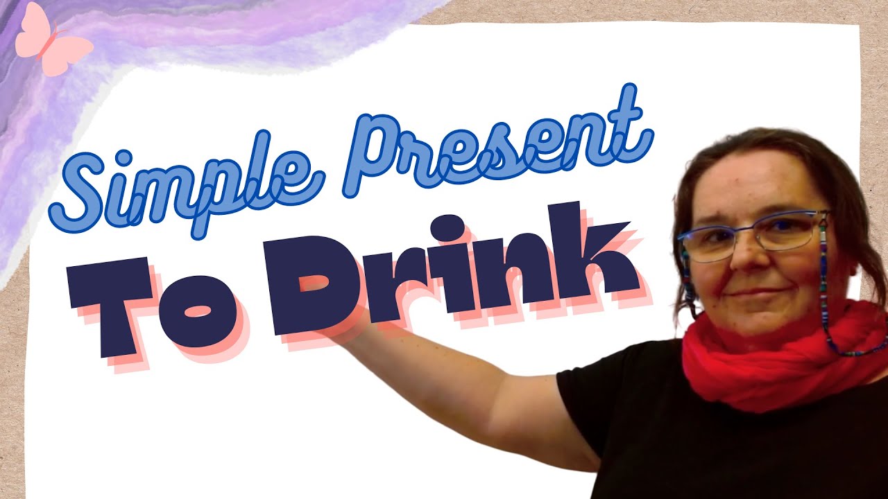 oraciones con el verbo drink en presente simple
