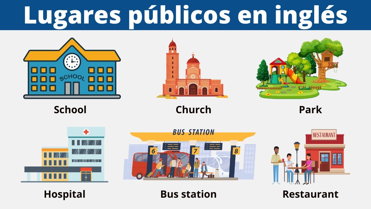 palabras en ingles de la ciudad