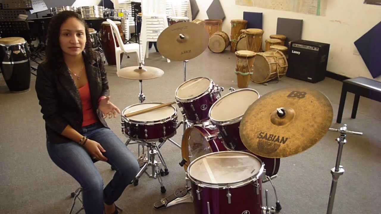 partes de una batería de música
