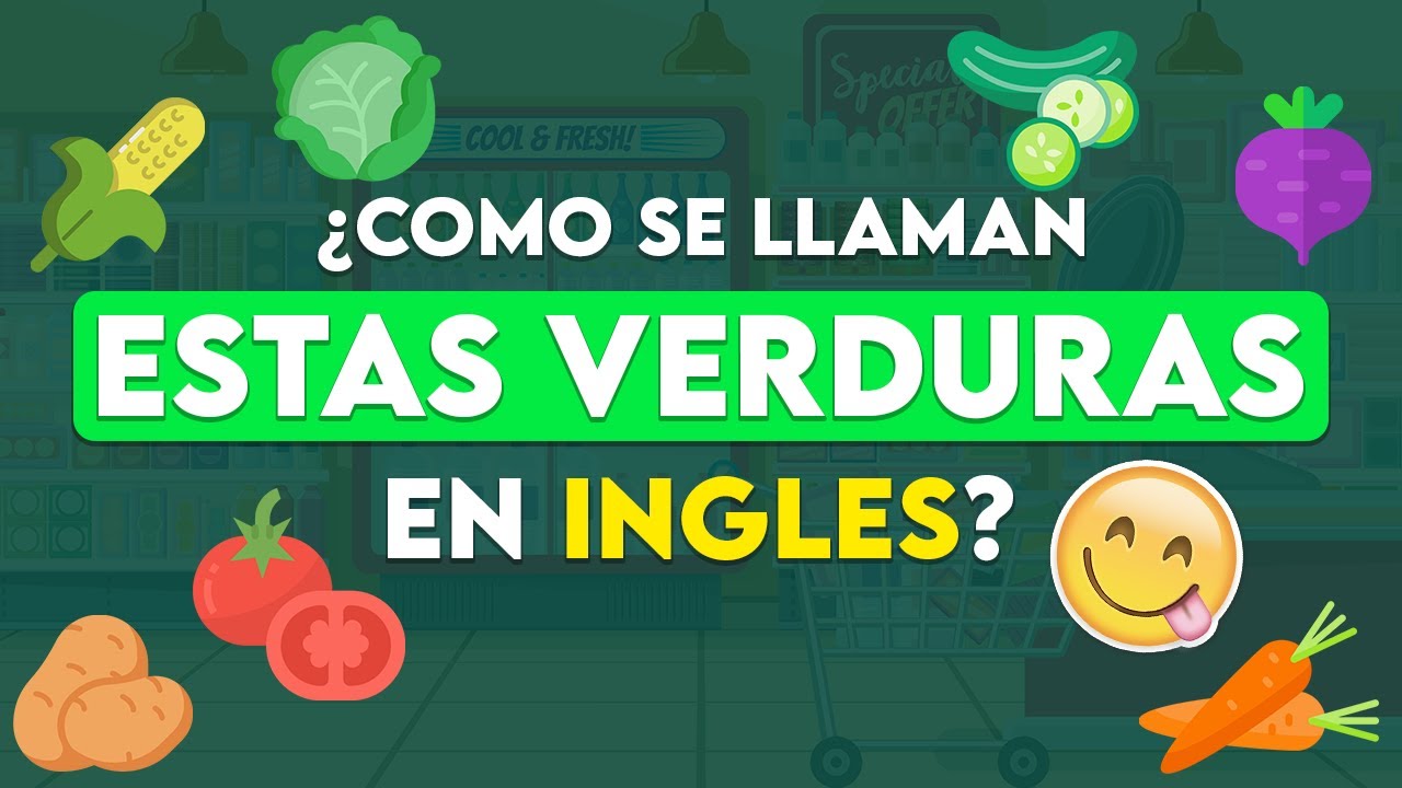 10 nombres de verduras en ingles