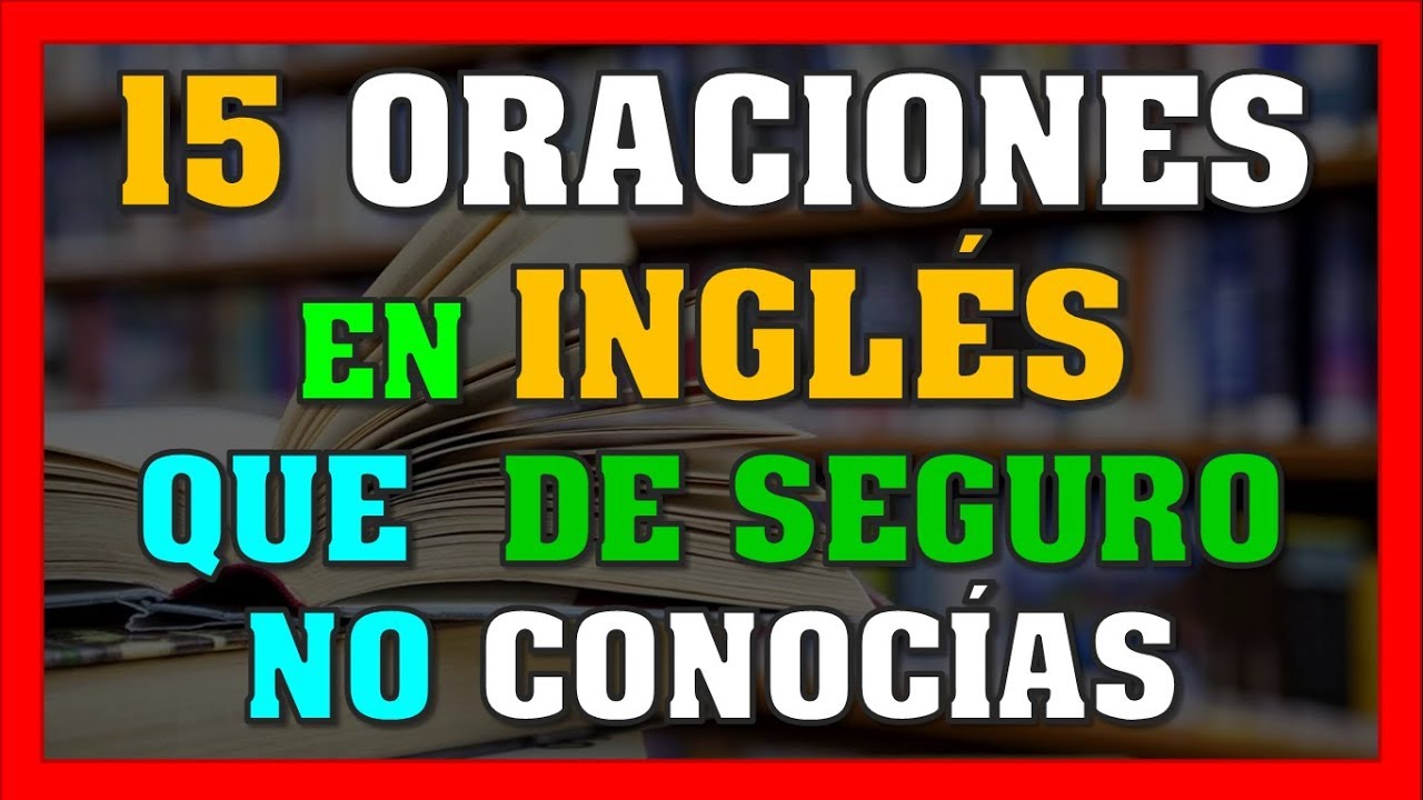 15 oraciones en ingles con this