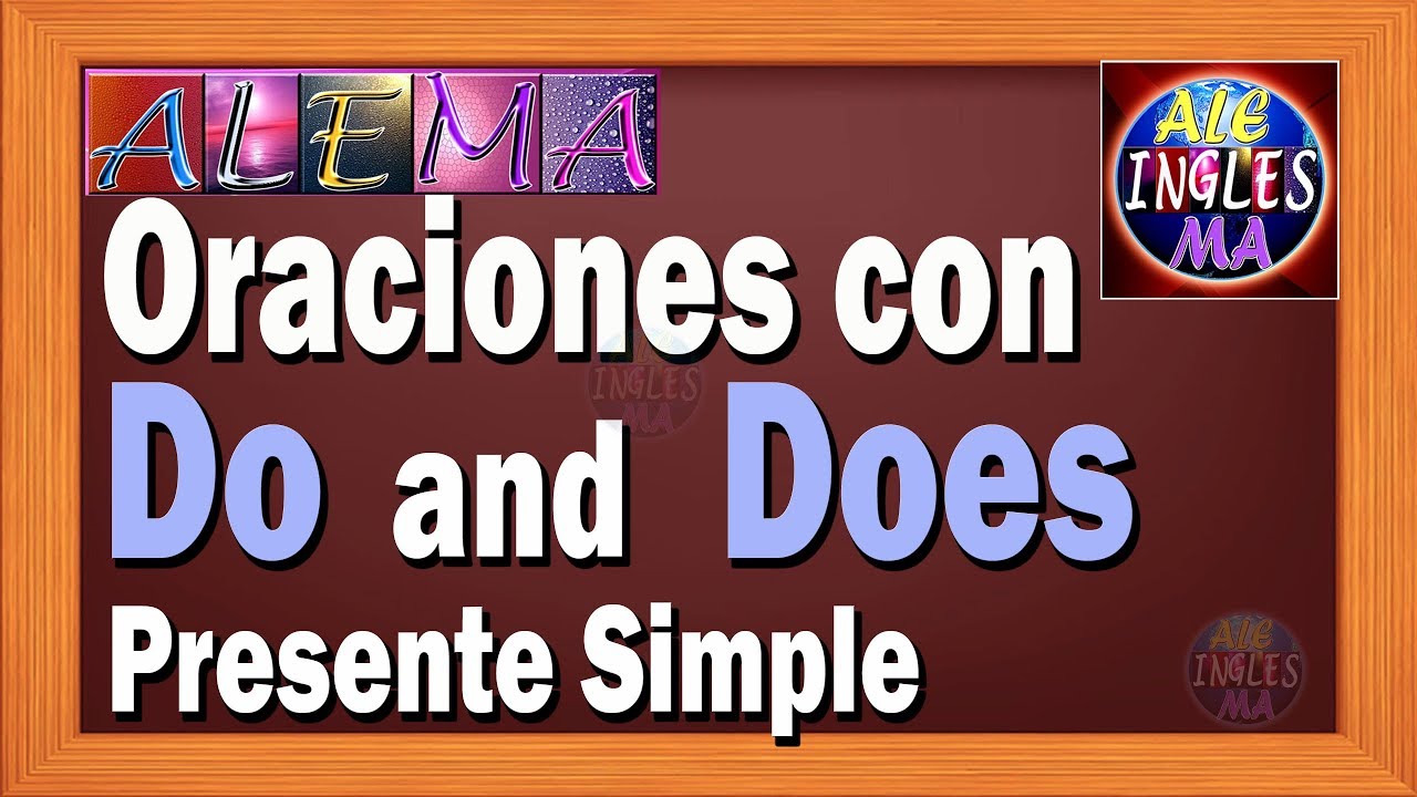 5 oraciones en ingles con do