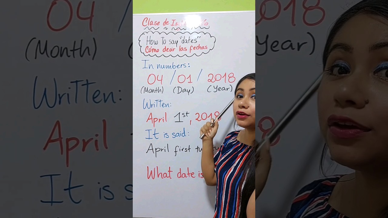 como se escribe la fecha de nacimiento en ingles ejemplos