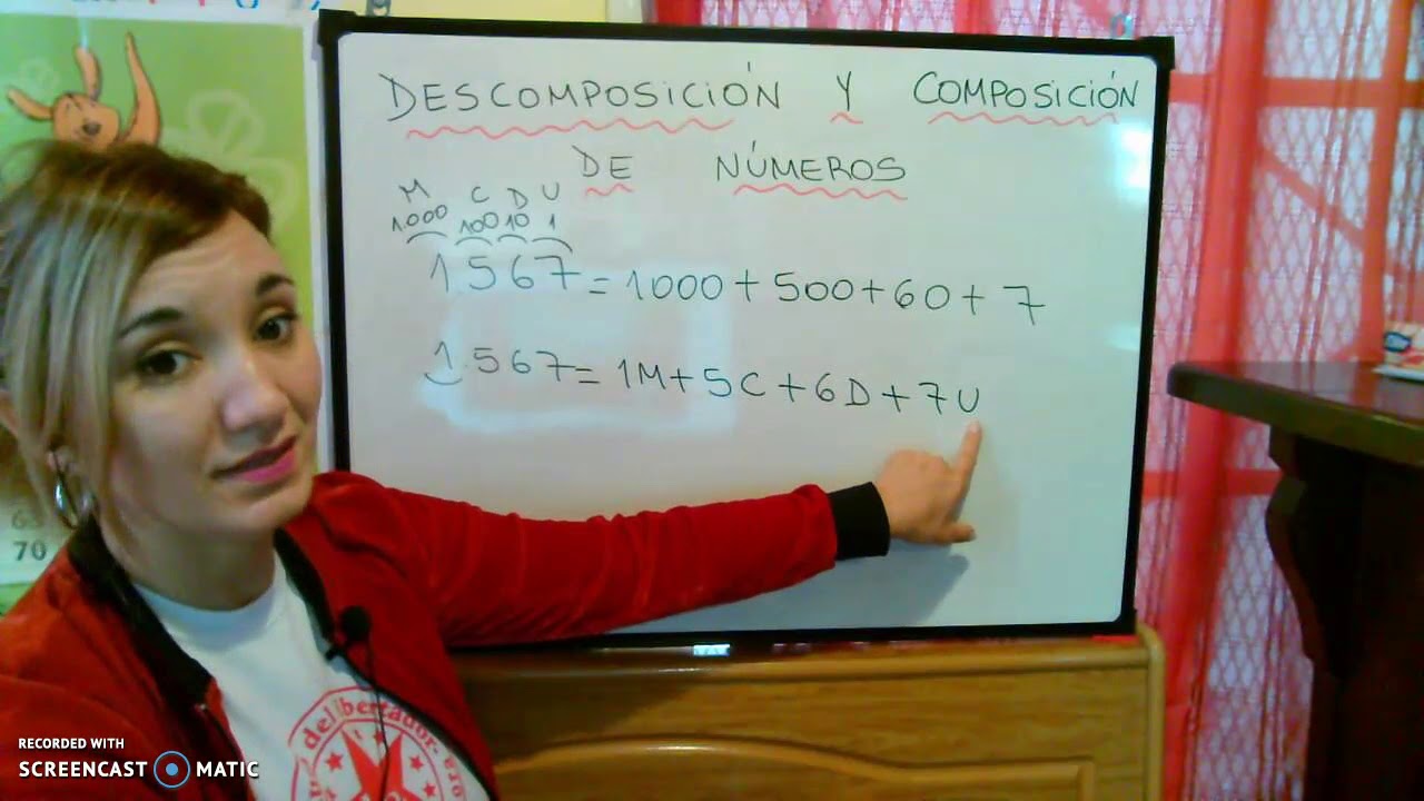 descomponer segun el valor de sus cifras