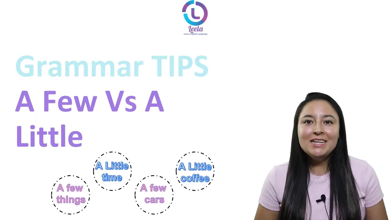 diferencias entre a few y a little