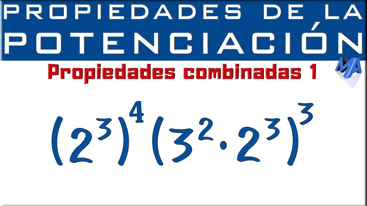ejercicios de propiedades de las potencias
