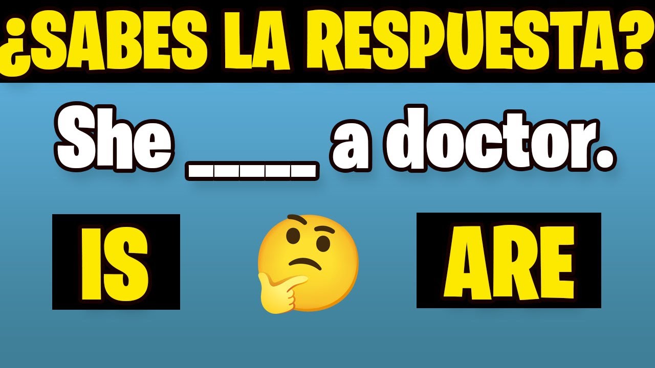 ejercicios verbo to be con respuestas