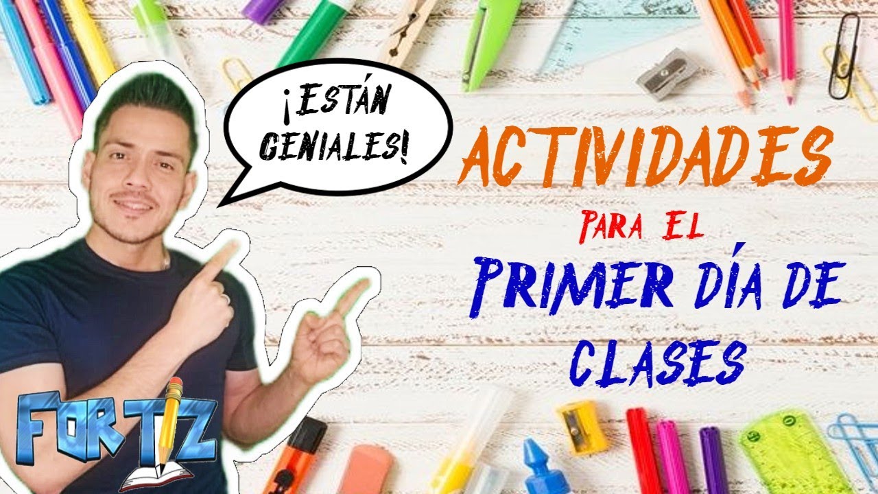fichas primer dia de clase primaria