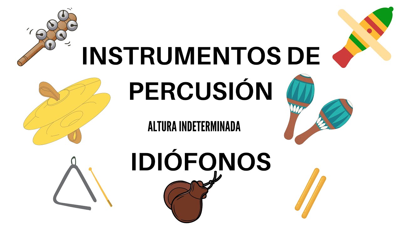 instrumentos de percusión de altura indeterminada