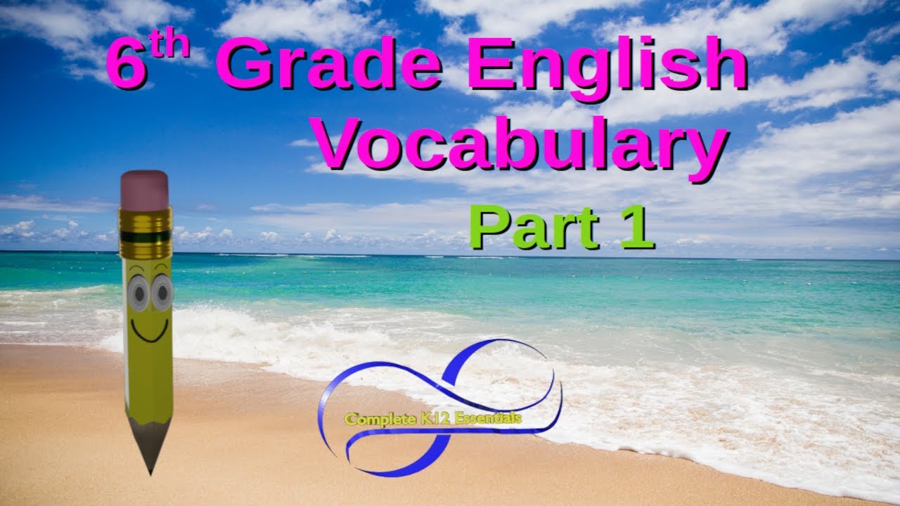 kids can 6 unit 1 vocabulary