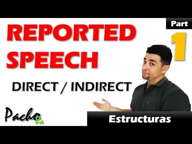 oraciones en estilo indirecto en ingles
