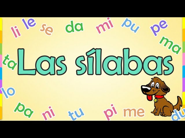 palabras de dos silabas con a