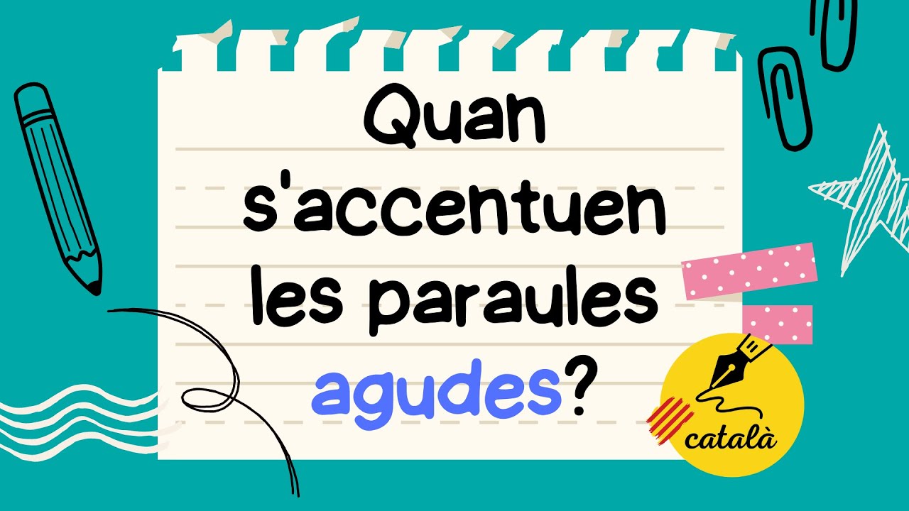 quan s'accentuen les paraules agudes planes i esdrúixoles