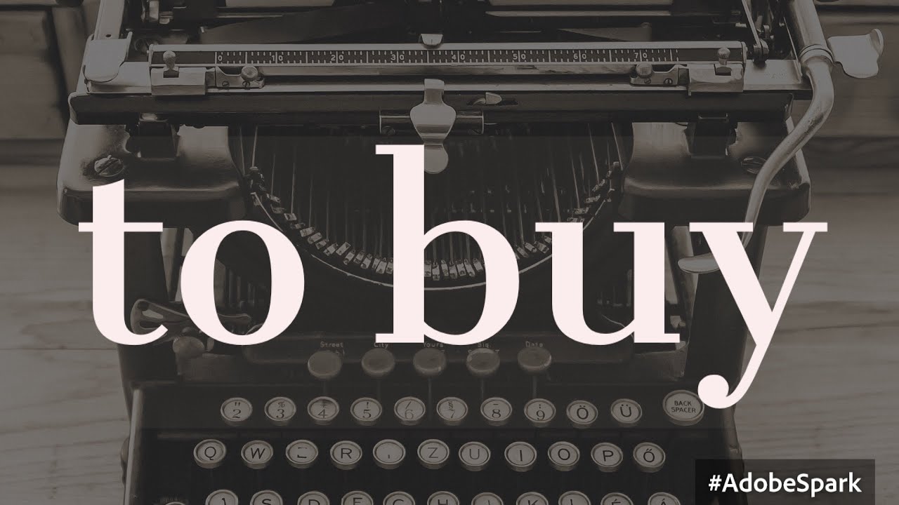 verbo buy en presente simple
