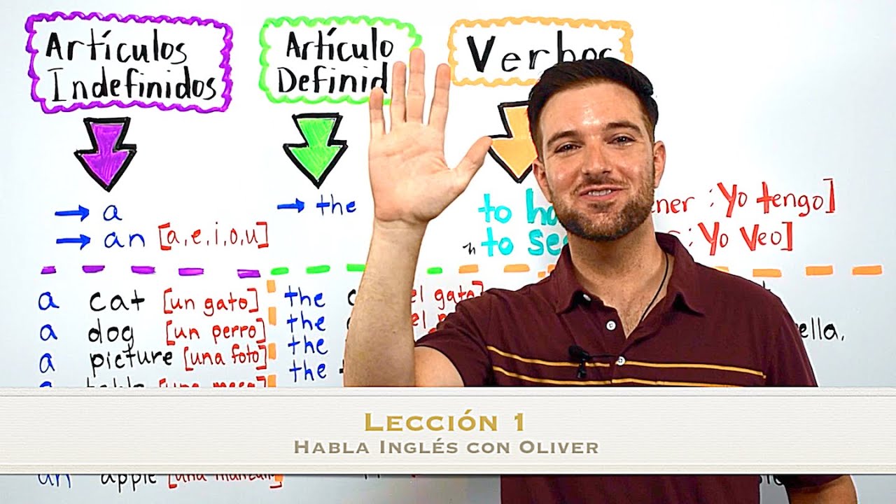 artículos definidos e indefinidos en inglés ejemplos