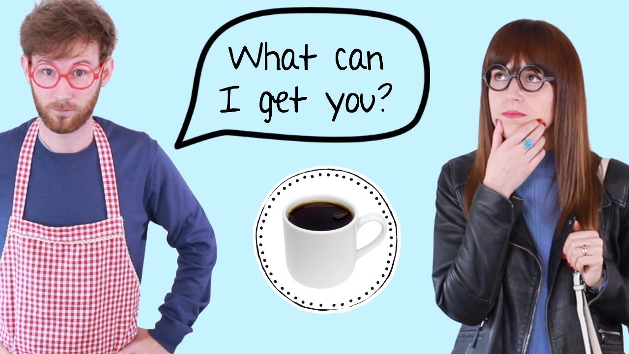 como pedir un cafe en ingles