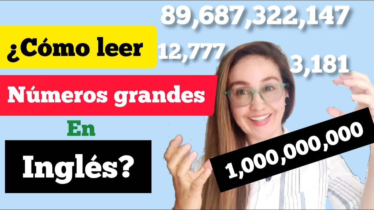 cómo se escribe 1 millón en inglés