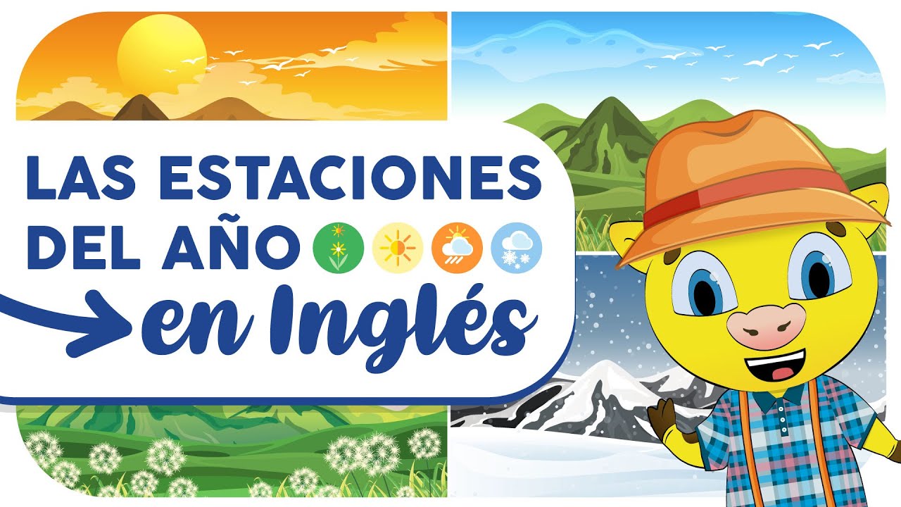 estaciones del año en inglés para niños