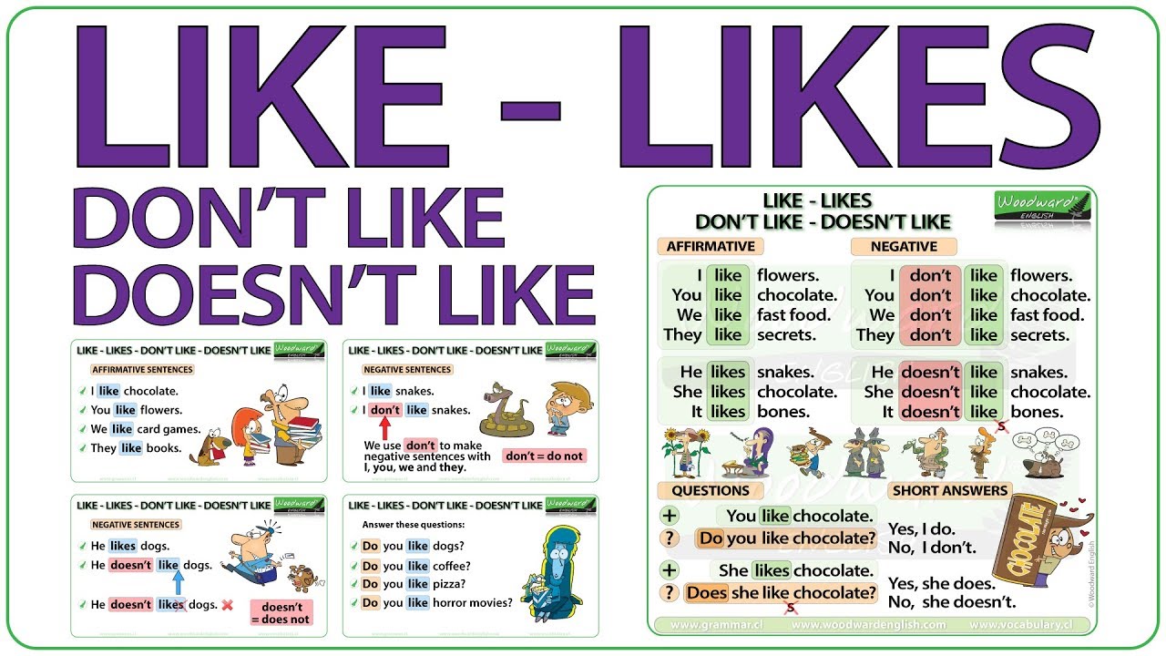 i like i don't like worksheet