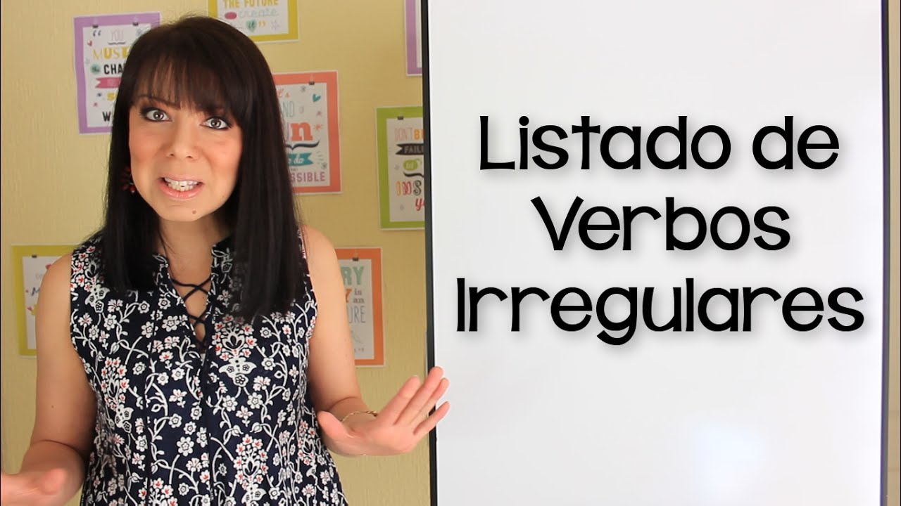 lista de verbos irregulares en ingles por grupos