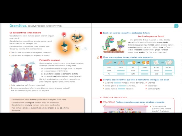 material fotocopiable lingua galega 3 primaria santillana