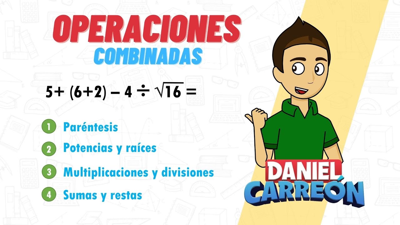 operaciones combinadas con potencias 6 primaria